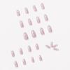 Direct supply white flame soft nail wear nail art finished fake nail nail art patch nail patch removable nail