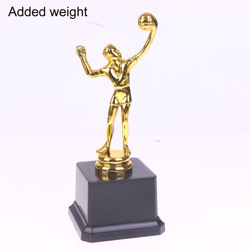 1 Piece Competition Cricket School Rewarding Supply Small Prize Cup Children'S Gold Trophy Awards Golf Plastic Model Craft