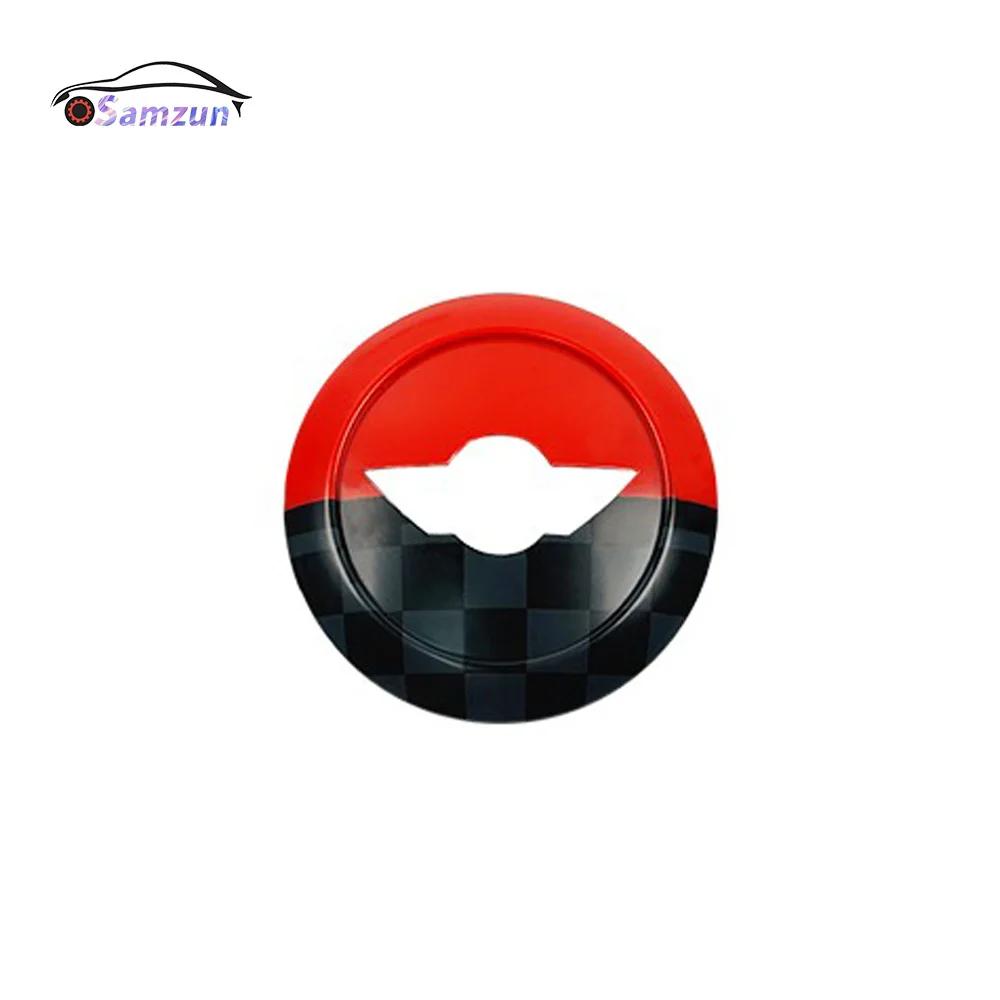 For MINI Cooper R50 R52 R53 Interior Trim Sticker Accessories Car Steering Wheel Center Cover Styling Decoration Middle Panel