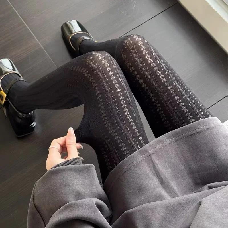 Spring Autumn Winter Leggings New Solid Color Retro Super Stretch Tights Stockings Women Stockings Sexy Slim Pantyhose