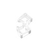 10PCS 27925 Tile Round Corner 2x2 4Rings without Holes Block Moc Compatible with Brick DIY Toys
