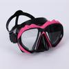 Maschera da Immersione in Silicone per Bambini e Adulti con Snorkel - Lente in Vetro Temperato HD, Montatura Grande