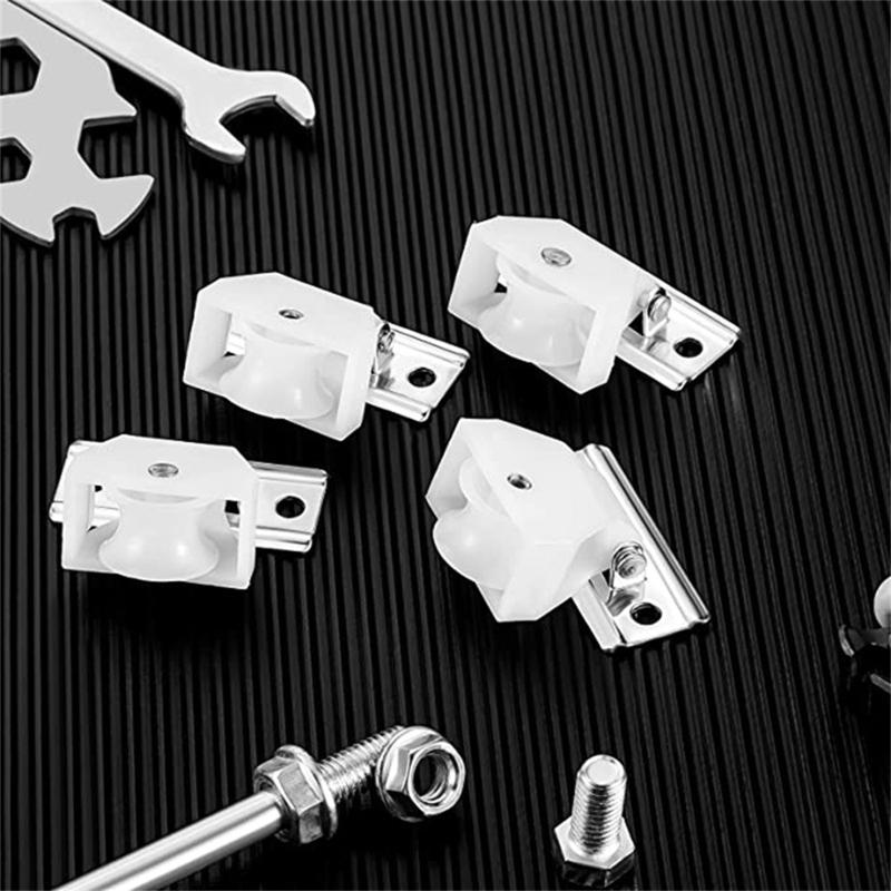Cheap 4Pcs Drapery Hardware Cord Pulleys Window Blind Lock for Roman