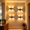 Smart PIR Motion Sensor LED Night Light Wireless Magnetic Cat Eye Hill Wall Lamp