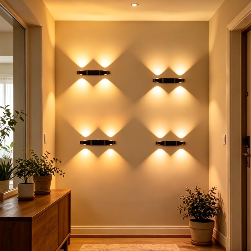 Smart PIR Motion Sensor LED Night Light Wireless Magnetic Cat Eye Hill Wall Lamp