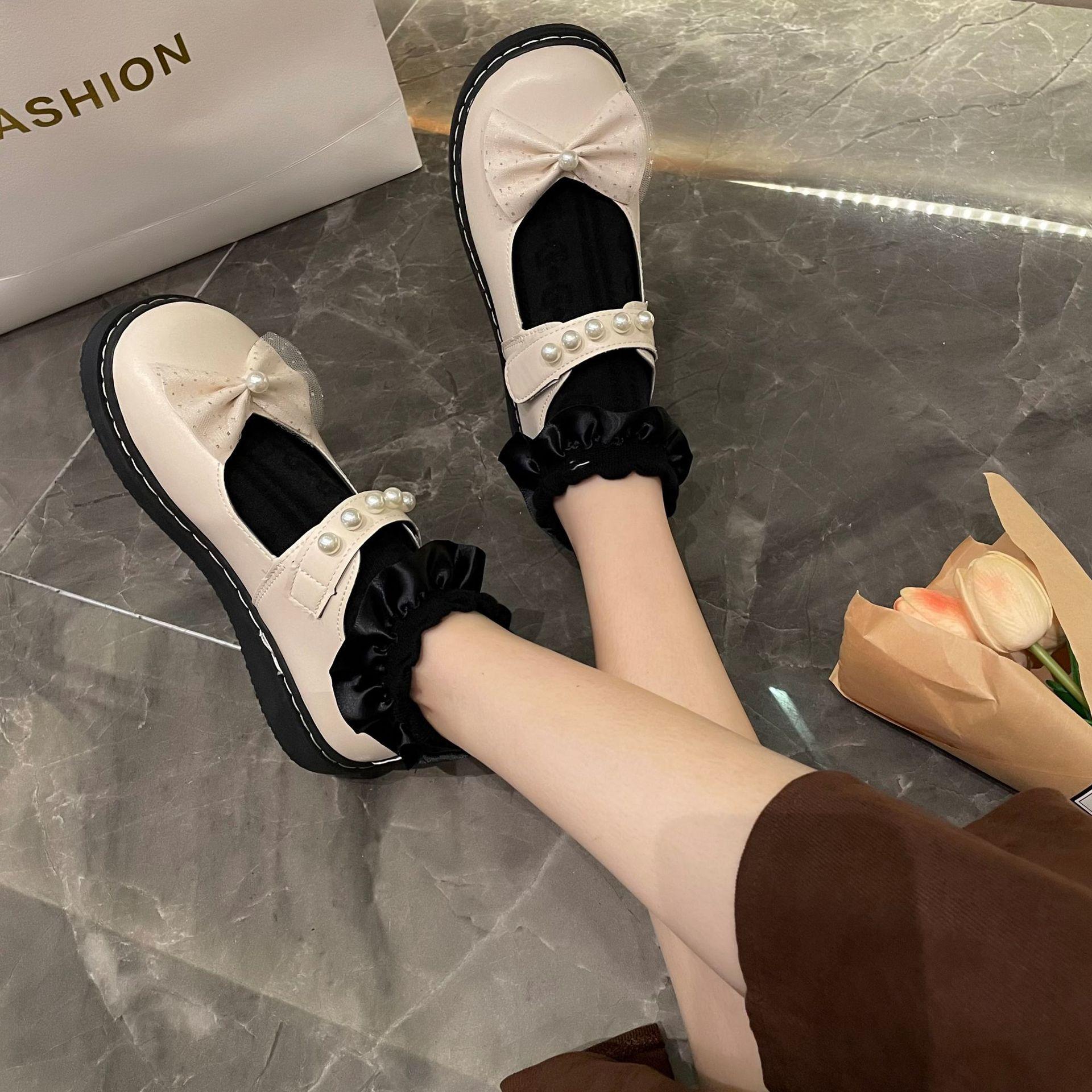 

Fashion New Lolita Style Women s Pumps In 2024 Spring Autumn Round Toe Low Heel Shallow Mary Janes Shoes Lovely for Taking Photos 40