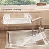 Aluminum Kitchen Storage Rack Sink Drain Rack Sponge Organizer Hanging Soap Drainer Shelf Basket Bathroom Shampoo Shelves