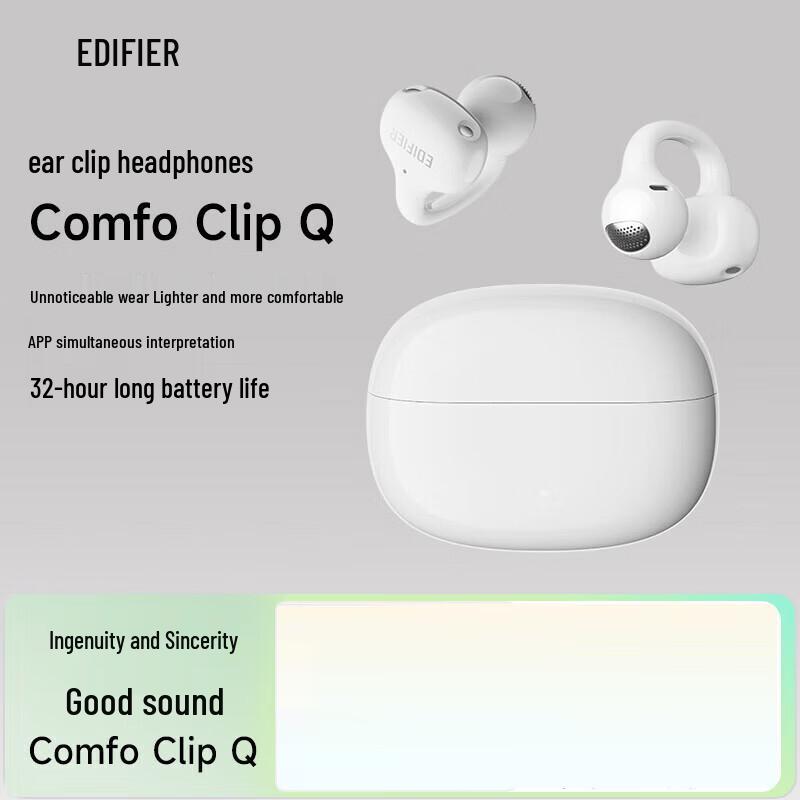 EDIFIER Comfo Clip Q Open-Ear Bluetooth Headset