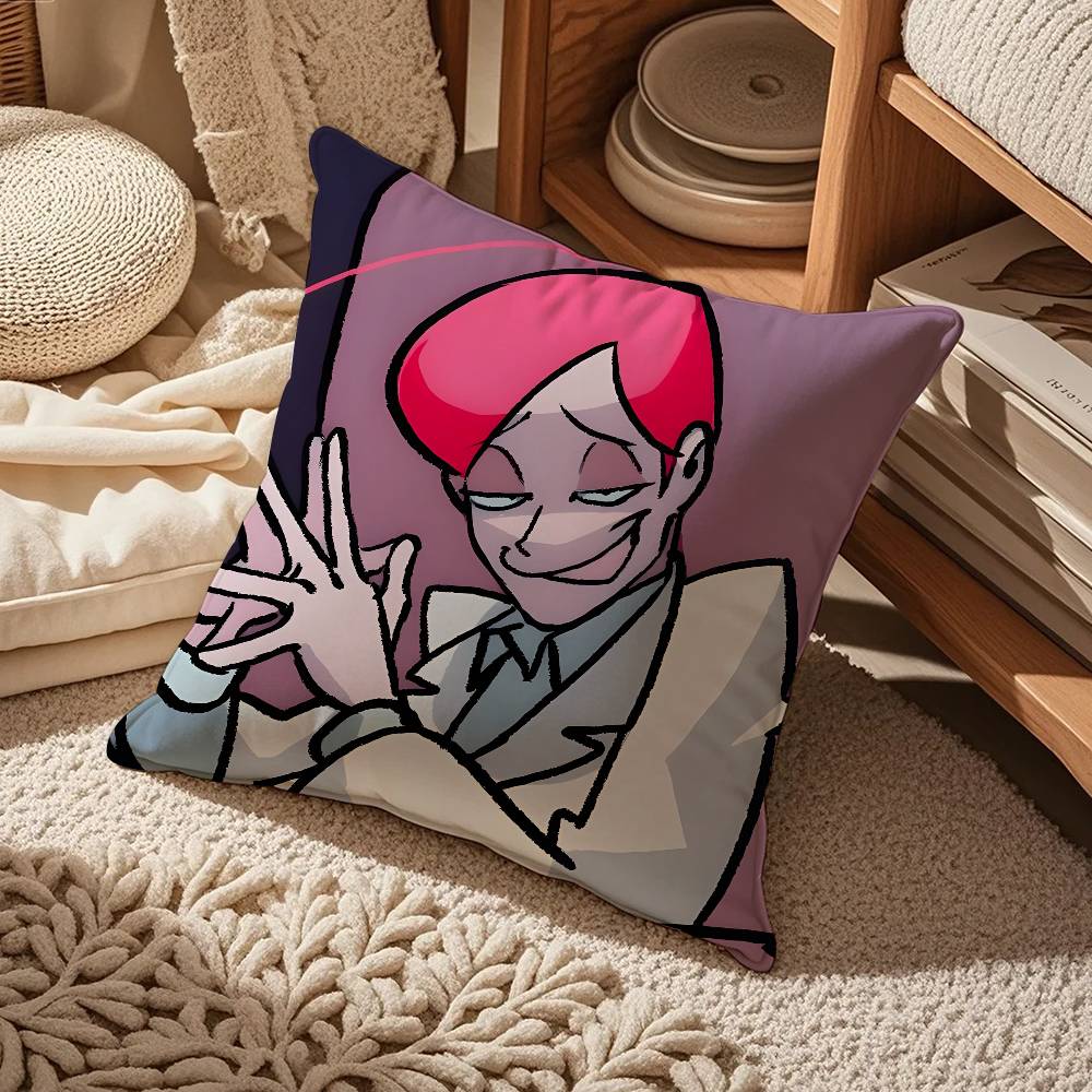 P-Psychocuties Mimi Anime Kissenbezug Komfort Sofa Bett Seidig elegant Unsichtbarer Reißverschluss Kundenspezifischer dekorativer Kissenbezug