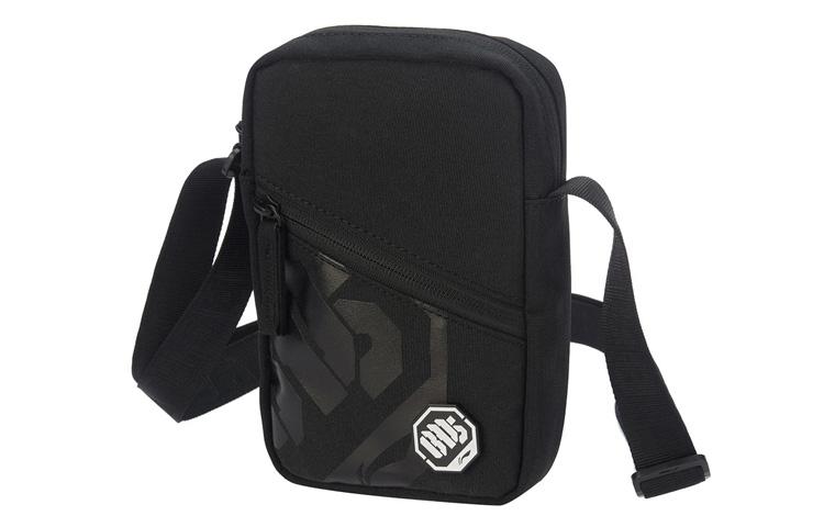 Li Ning Fabric Shoulder Bag, Crossbody Bag Regular Unisex Black ABDR250-1