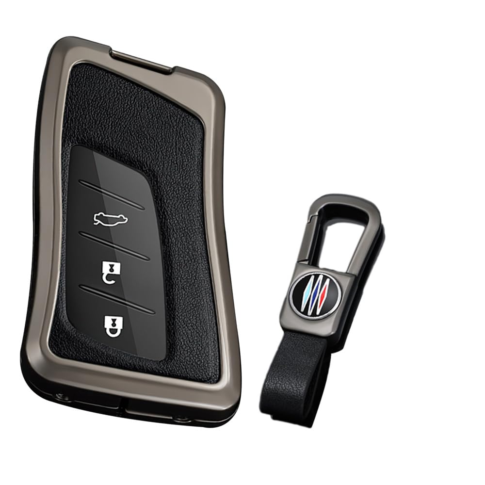 [KUNIO] Чехол для ключей, Держатель для ключей, Обложка для ключей Peugeot Exclusive, Кожа, Сплав, Оригинал для Lexus