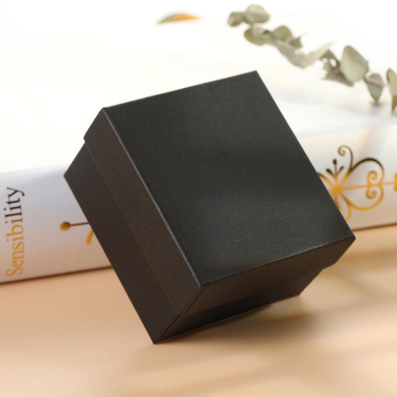 12PCS Packaging and Display Watch Boxes Gifts Black Boxes Paper Decorative Bracelet Boxes Paper Jewellery Accessories
