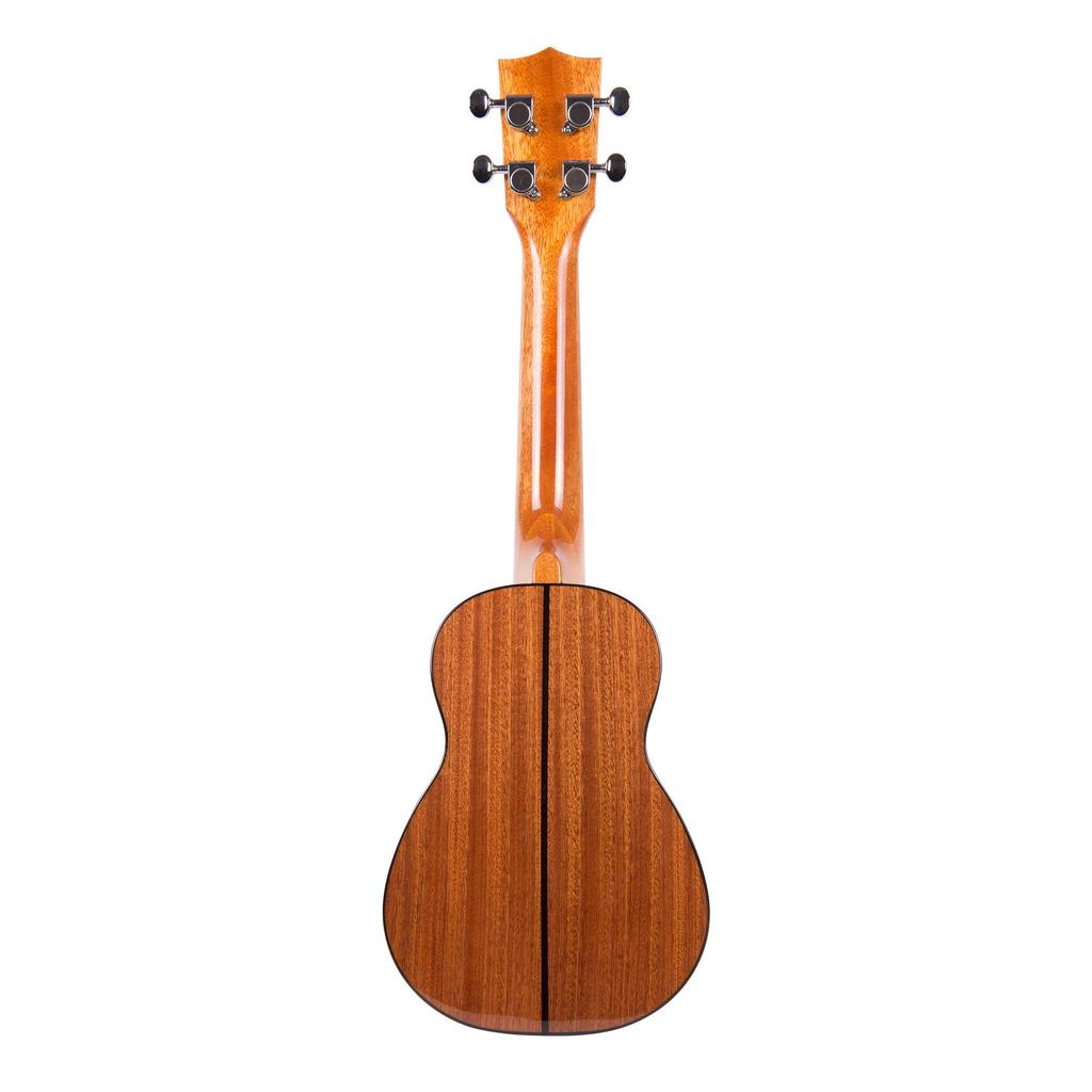 KALA Ukulele Solid Spruce Top Mahogany Series Solid Spruce Top Soprano Long Neck Specification Successor KASSLNG-WBAG20_06 [KA-SSLNG Model] (Case