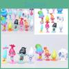 Colorful Troll Doll Figure Magic Hair Elf Collectible Model Cute Toy For Kids