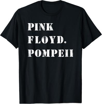 Koszulka z szablonem Pink Floyd Pompeje
