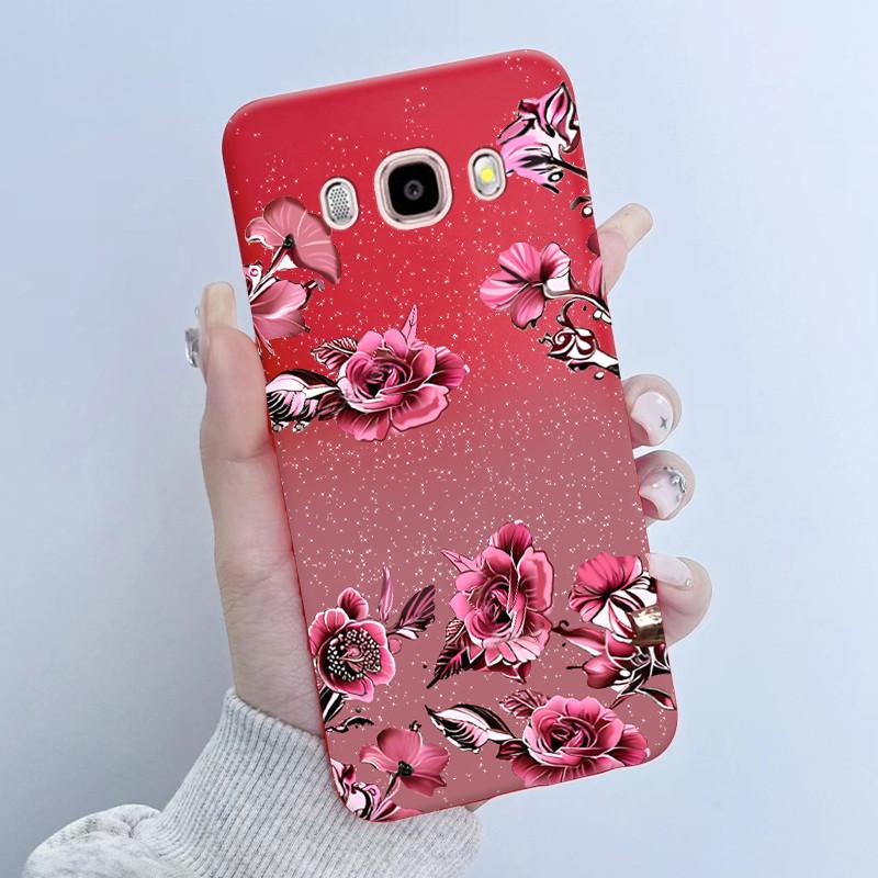 

For Samsung Galaxy J5 J7 2016 Phone Case Flower Girls Design Soft Silicone TPU Back Housing for Samsung J510 J510F J710F Covers J7 2016 J710 J710F