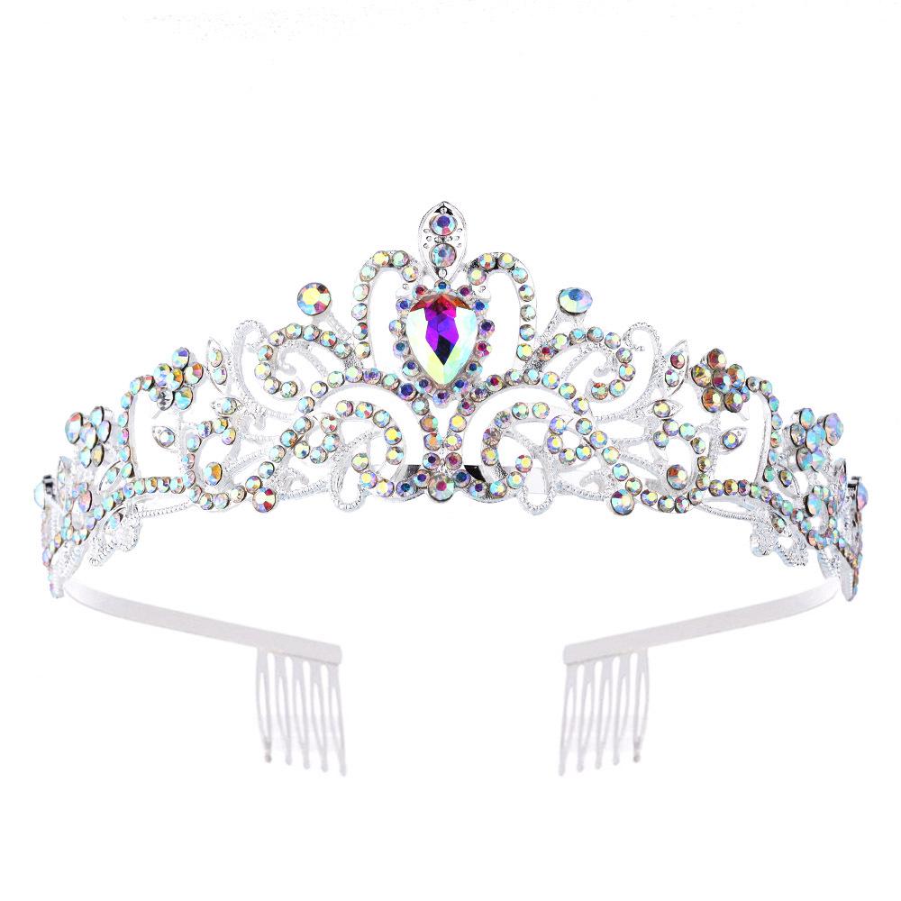 Crystal Diamond Bridal & Birthday Crown Hair Accessories
