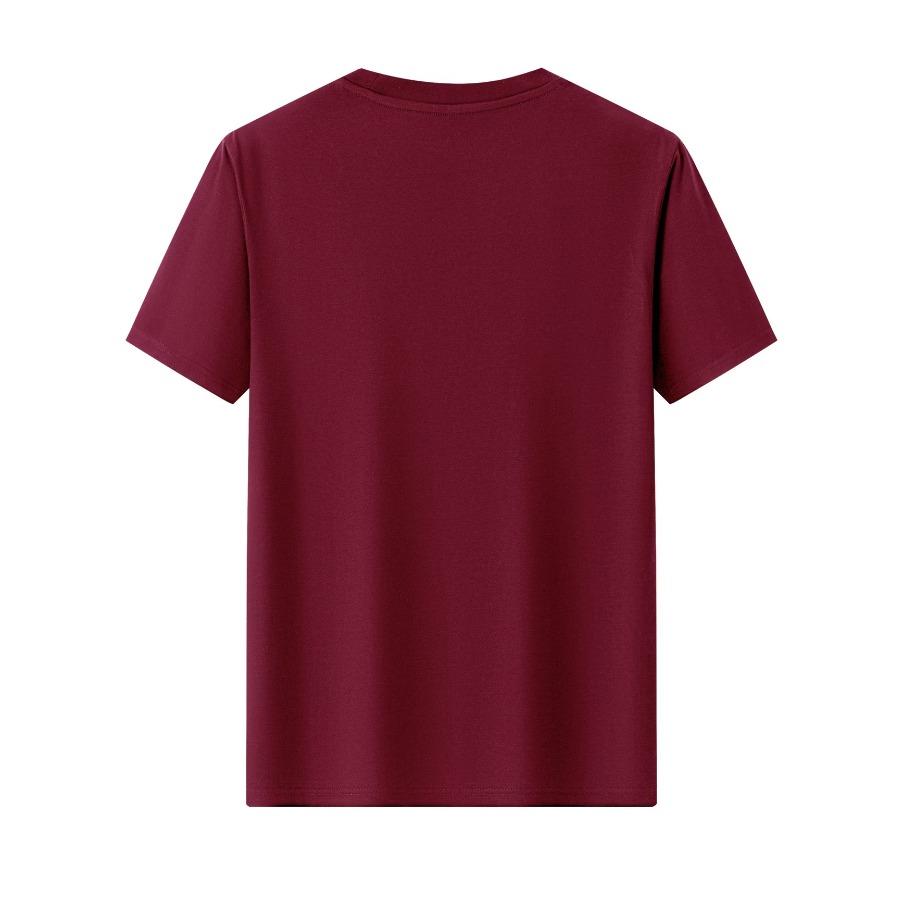 Herren 100% Baumwolle T-Shirt Neues Einfaches Rundhals Oberteil aus Baumwolle - Hautfreundlich und Atmungsaktiv, Geeignet für Sommer Outdoor Freizeit und Hauskleidung
