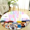 Personalized Kuroko's Basketball Round Chair Office Rug - Perfect for Mat, Office Chair & More - Ideal Gift for Birthdays and Holidays