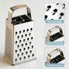 Manual Multifunctional 4-Side Vegetable Grater Chopper Stainless Steel Slicer for Home Kitchen Cheese Vegetable Shredding