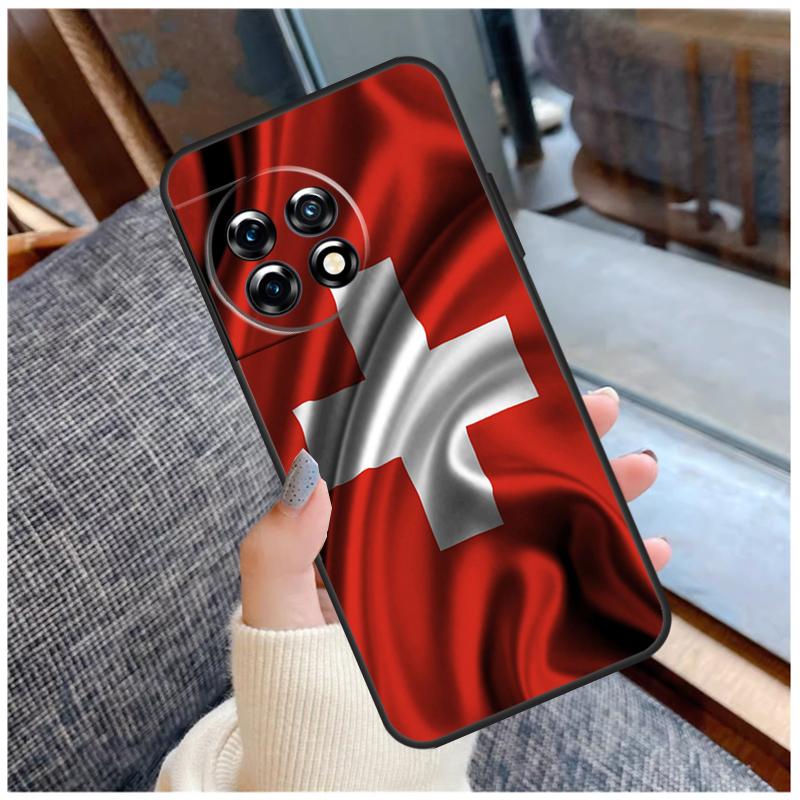 

Швейцария Швейцарский флаг Чехол для OnePlus 13R 13T 12R 10R 10T 15 13 12 11 10 9 Pro Nord 5 CE 2 3 4 Lite N20 N30 Coque OnePlus 8Pro