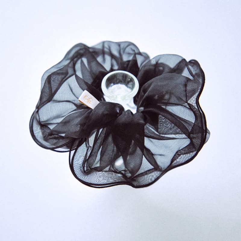 GOCORI Organza Midnight Scrunchie