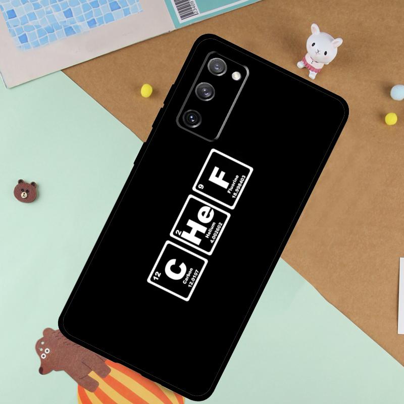 Cooking Chef Soft Case For Samsung Galaxy S25 Ultra S9 S10 S20 FE S21 S22 S23 Plus S24 Ultra Funda Cover