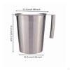 304 Stainless Steel Measuring Cup Pouring Spout Measurement Markings