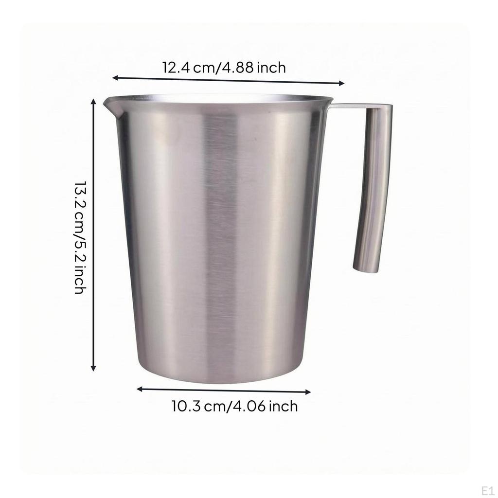 304 Stainless Steel Measuring Cup Pouring Spout Measurement Markings