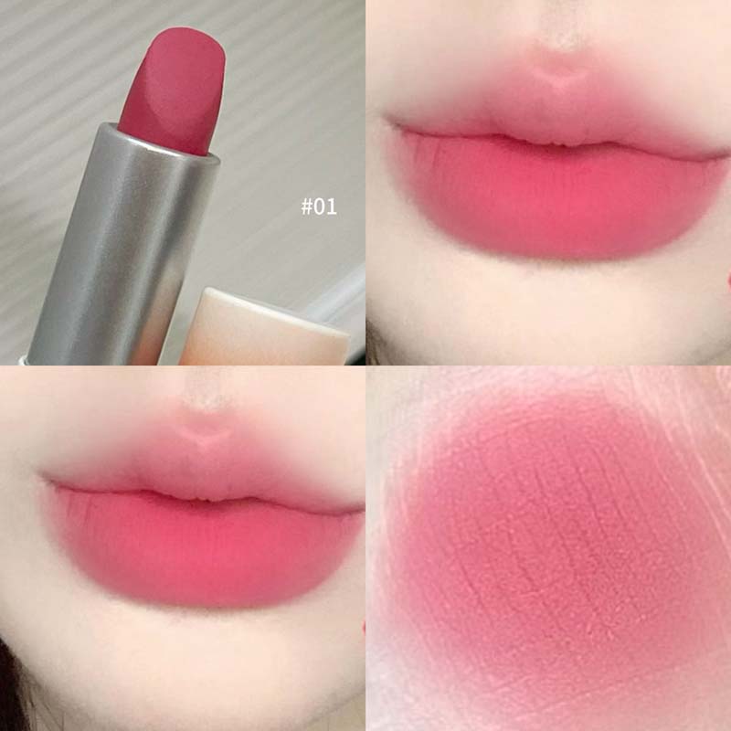 HERORANGE Příze plstěný samet mlha matná rtěnka mlhavá tvář sametová barva držící make-up lifting barva bělící rtěnka