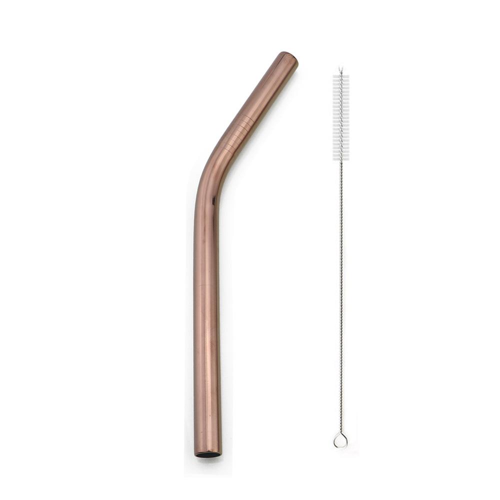 High Quality Metal Straw Stainless Steel Straw Reusable Drinking Straws Diameter 12mm Tube Smoothies Tapioca Pearls Bar Party