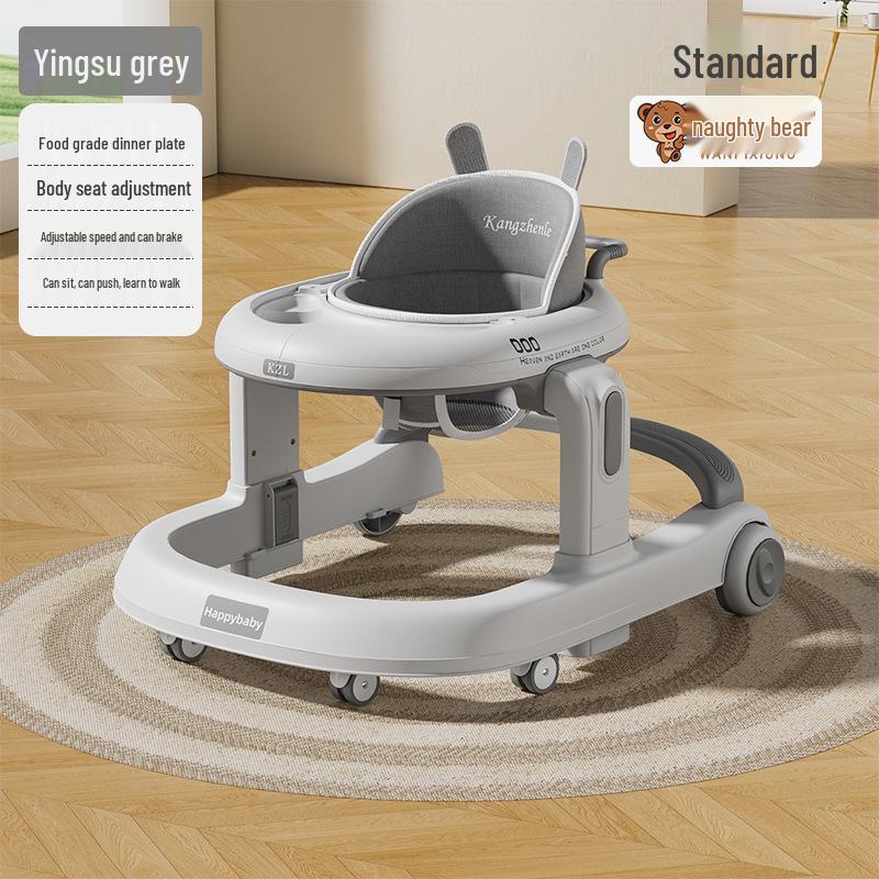 Babywalke Anti-O-Leg Baby Walker, Anti-Rollover, 6-18 Months Baby Push Assist