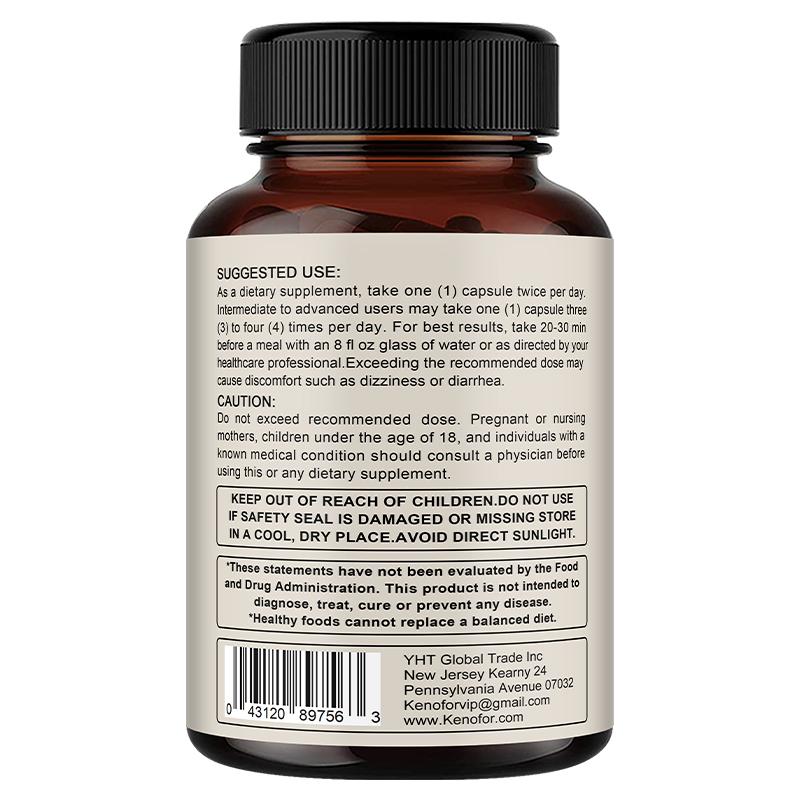 Magnesium Complex 120 Capsules Dietary Supplement