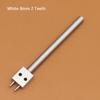 1Pcs New 2/4/6Teeth Leather Punching Tool Manual 4/5/6/8mm Hole Punch Tool Hole Spacing Drilling Steel Round Punch Die Set