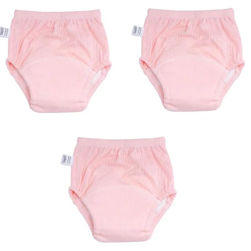 3 PEZZI/LOTE Colori Caramella Pantaloncini da Allenamento per Neonato Shorts Estivi per Bambino Pannolini di Stoffa Lavabili per Maschio e Femmina Pannolini Riutilizzabili Mutandine per Lattante