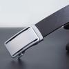 New Belt for Men's Zinc Alloy Automatic Buckle Belt Fashionable High-end Cowhide Belt