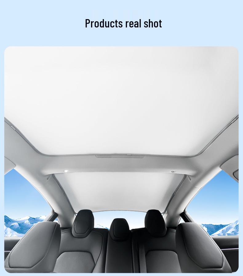 Zeekr 001 Sunroof Sunshade: Sky Screen Ice Crystal Curtain Sun Visor