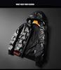 2023 European Trendy Men's Glossy Hooded Down Jacket - Warm White Duck Down, Plus Size