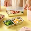 Portable student office worker heated and insulated electric lunch box