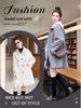 Women's Hooded Double-Faced Cashmere Coat - Slim College Style, Mid-Length, Versatile Wool for Autumn/Winter.