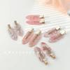 Acetate Hair Clips for Women - No Trace Side Bangs Makeup Duckbill Clips