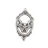 10PCS Cameo Style Bat Pendant Charm Enamel Coating Gothic Pendant Charm  Halloween Costume