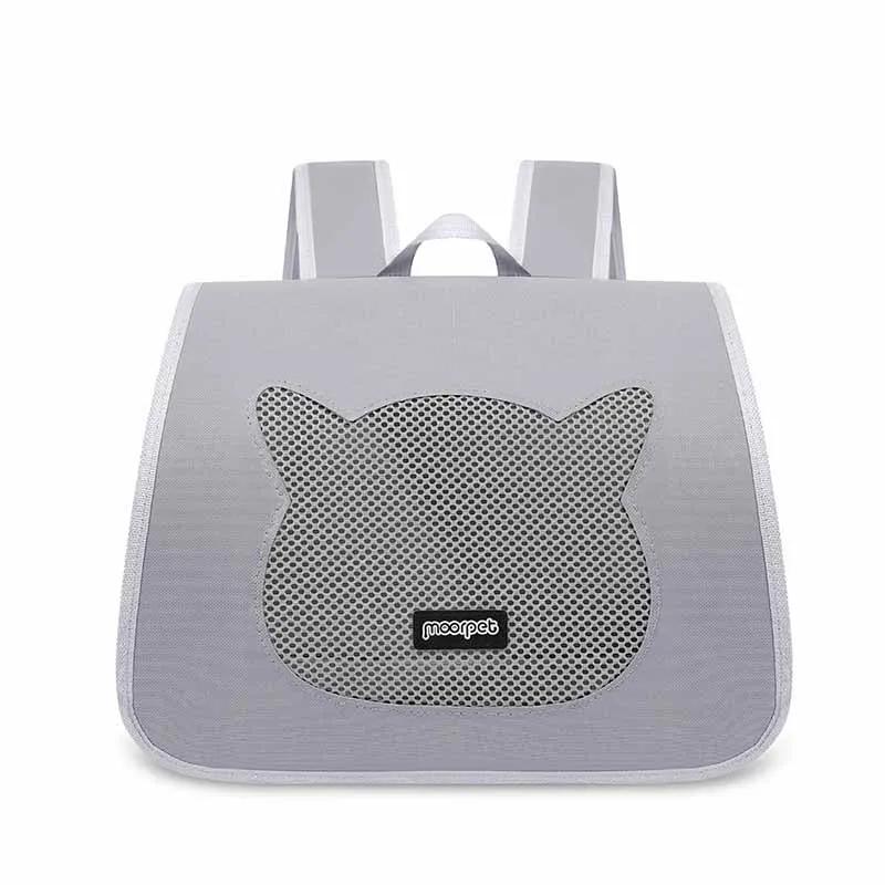 Cat Pet Bag Go Out Handy Carry Backpack Comfortable Breathable Large Space Cat Pet Travel Bag