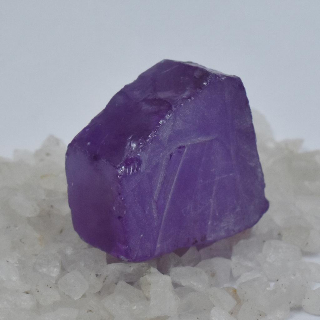 Natural Purple Sapphire Loose Gemstone Uncut Rough 133.33 ct September Birthday Birthstone