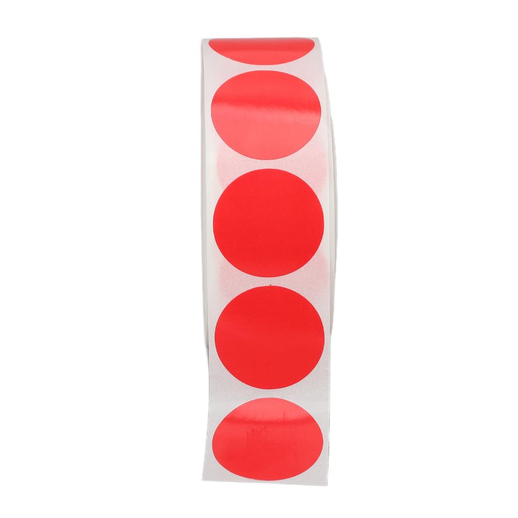8 Roll Label Stickers Colorful Self Adhesive Circle Sticker Labels for Gift Cosmetic Essential Oil Bottle