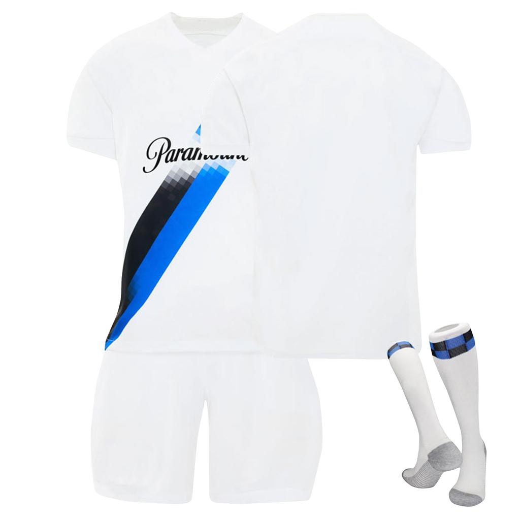 23-24Internazionale Milano Away Jerseys Sports Team Uniform Set Football Training Suit Set