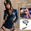 Fun Underwear Sexy Night Policewoman Cos Suit Seductive Flight Attendant Outfit European and American Style Royal Sister OL Secretary Outfit
