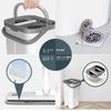 ZNM Flat Wet Rotary Floor Floor Ideal for All Types of Floor Includes 5 Interchangeable Mop Adjustable No No Hand Washing Mop Set Mop, Mop, Mop, Mop,