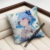 Genshin Impact Furina Throw Pillow Case Sham 45X45Cm 35X35Cm Square Home Pillowcase Cushion Cover