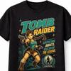 Tomb Raider Lara Croft Adventure Gaming Retro Unisex TShirt